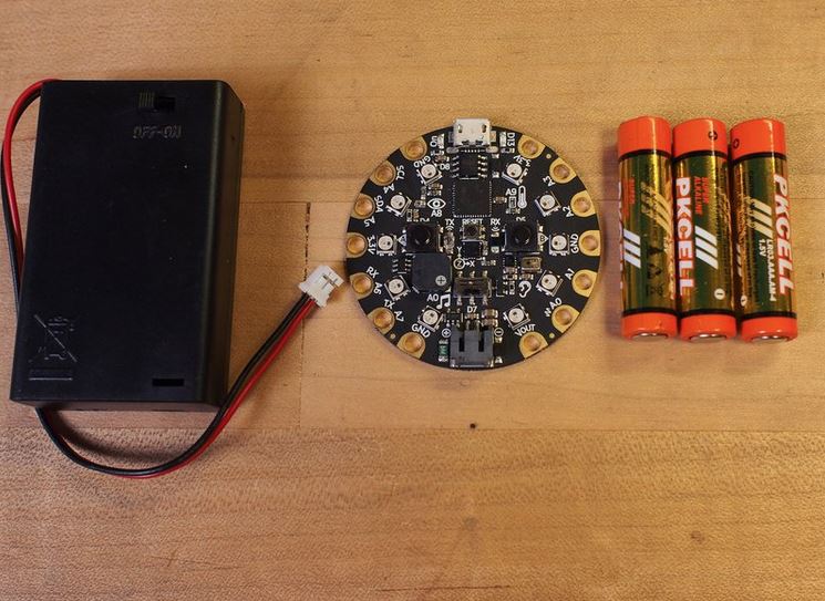 NeoPixel LED Lights and Battery Pack