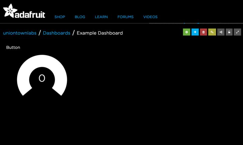 Click Create Block to add new block to the dashboard